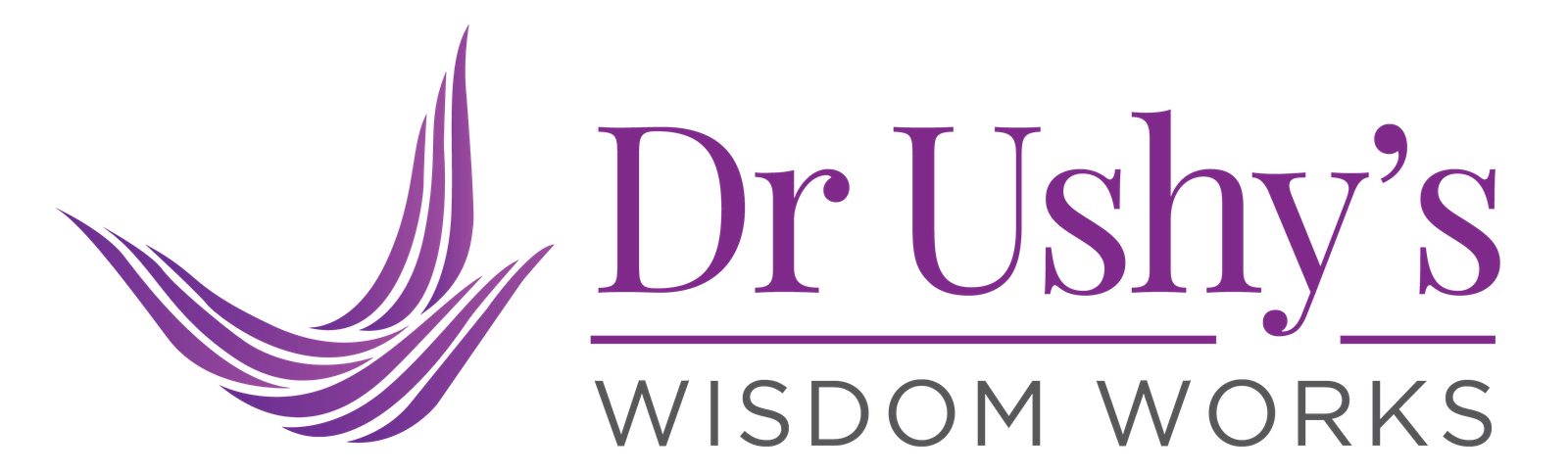 Dr Ushy's Wisdom Works logo